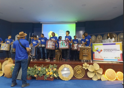 APRESENTAÇÃO SOCIOCULTURAL ARTISTA LOCAL TAMBORES TO - Comitê de Cultura do Tocantins