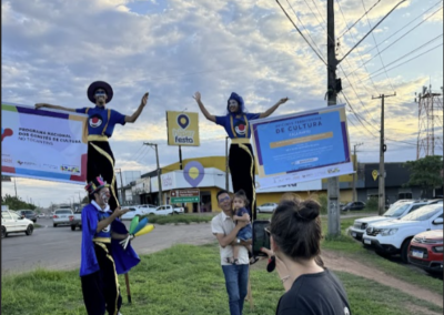 Mobilização para Apresentação Pública do Comite e Pontão de Cultura – TO, Blitz Circo – IFTO